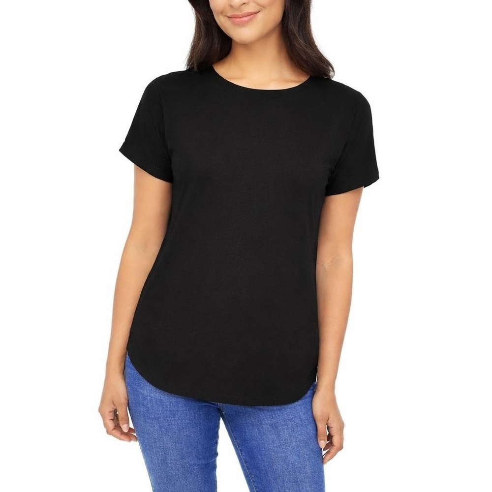Buffalo David Bitton Women's M Blouse Black Polyester A2328